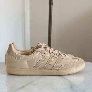 Adidas Samba Beige Tan Sneakers Shoes